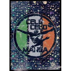 P9 - Logo circolare con scritta Celo Celo Manca - Effetto Galassia