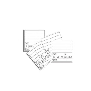 ABAFIL - Segnaprezzi numismatici CPM/30 da 30x30 mm - 100 pz.