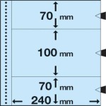 MARINI - Tasche trasparenti KING 3 - 6 pz.