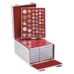 LINDNER - Valigetta ALUMINIUM per 8 box, vuota